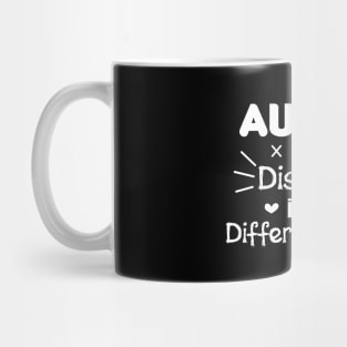 Autism It's Not A Disability It's A Different Ability Gift Mug